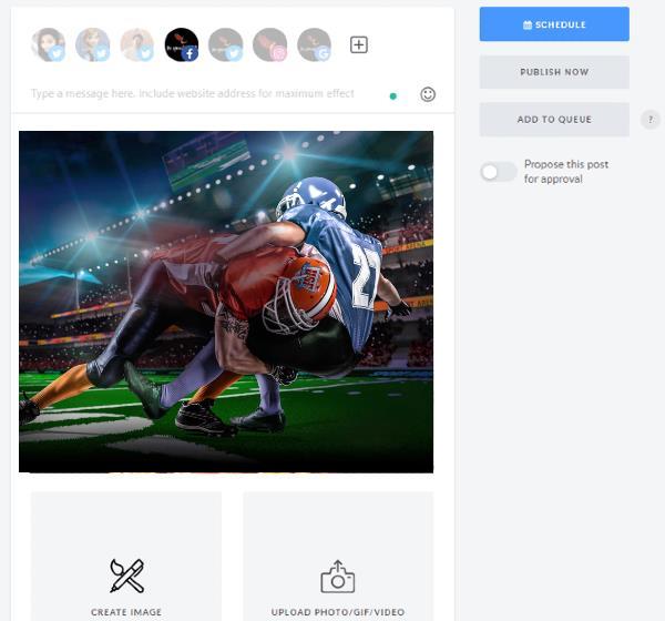 Social Media Post Publishing