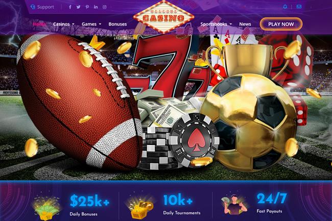 Online Casino and Sportsbook 1 Website Design