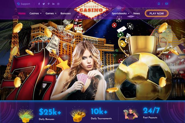 Online Casino and Sportsbook 3 Website Design