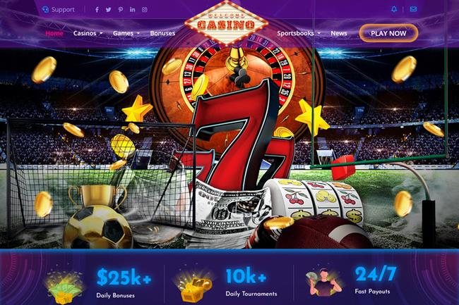 Online Casino and Sportsbook 4 Website Design