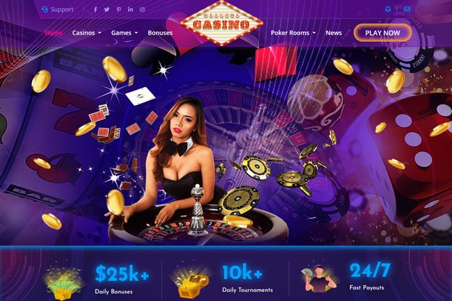 Casino Elements 10 Casino Website Design - Dealer