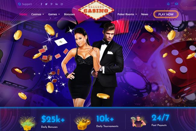 Casino Elements 10 Casino Website Design - Players