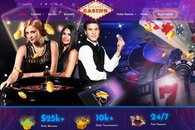 Casino Elements 6 Casino Website Design - Dealers