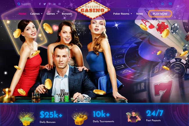 Casino Elements 6 Casino Website Design - Players