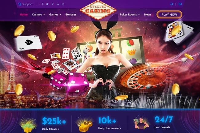 Casino Elements 7 Casino Website Design - Dealer
