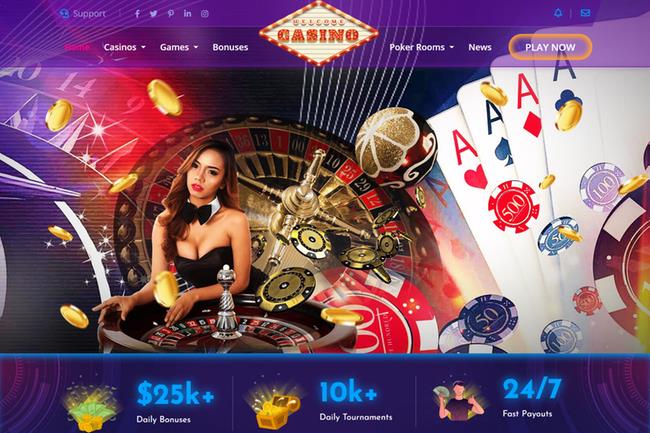 Casino Elements 8 Casino Website Design - Dealer