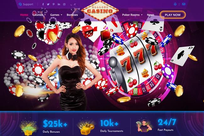 Casino Elements 9 Casino Website Design - Dealer