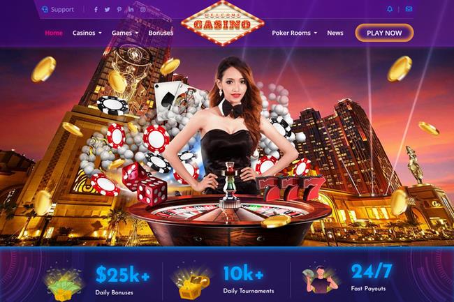 Macau 2 Casino Website Design - Casino Dealer