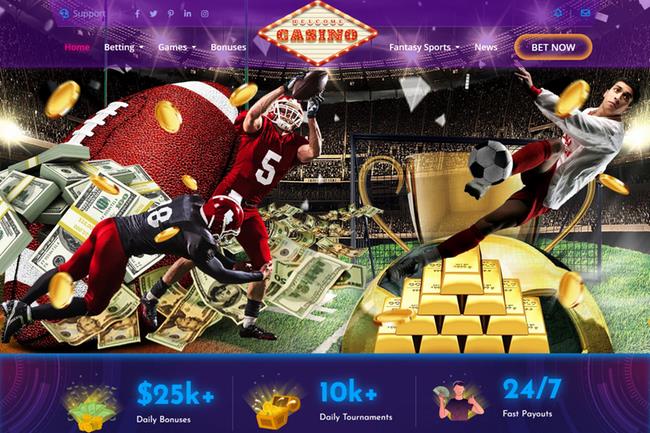 Online Sportsbook 2 Website Design