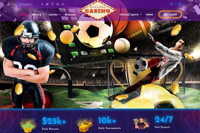 Online Sportsbook 3 Website Design