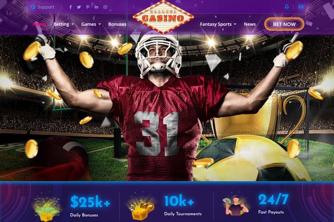 Online Sportsbook 4 Website Design