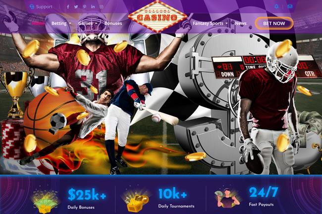 Online Sportsbook 6 Website Design