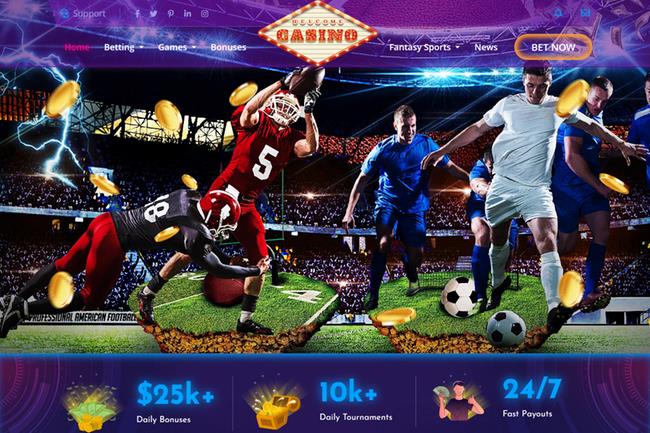 Online Sportsbook 7 Website Design